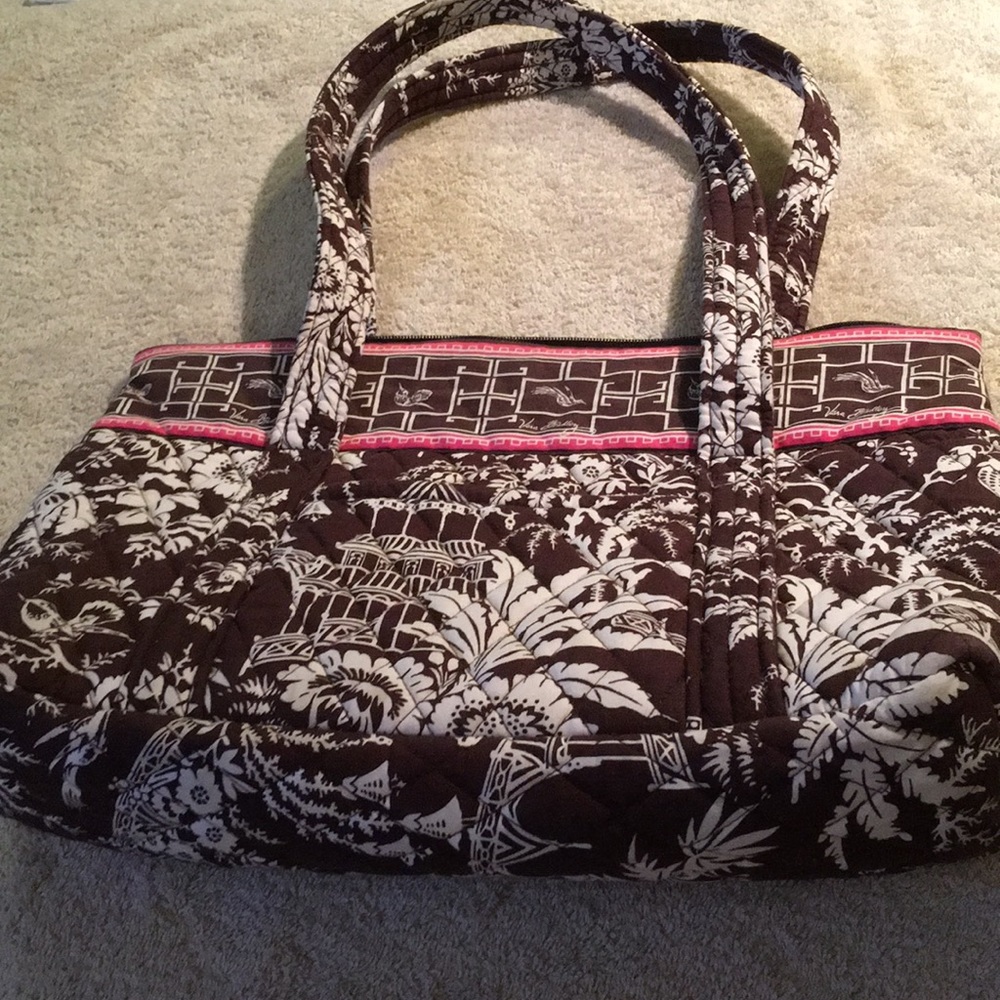 Vera Bradley Asian inspired fabric  purse